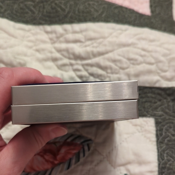 Montreal Olympics Silver and Blue Stamp Boxes - Picture 7 of 8